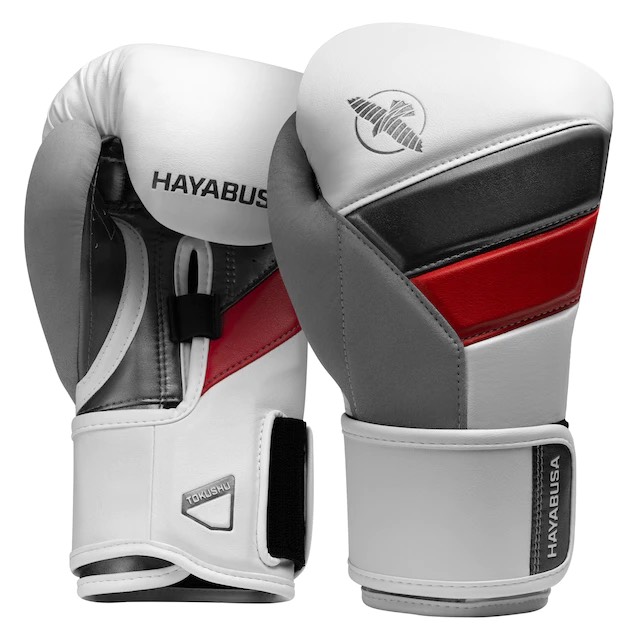 Găng Hayabusa T3 Boxing Gloves - White / Red