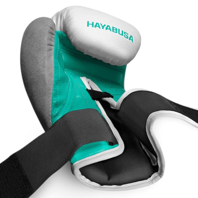 Găng Hayabusa T3 Boxing Gloves - White / Teal