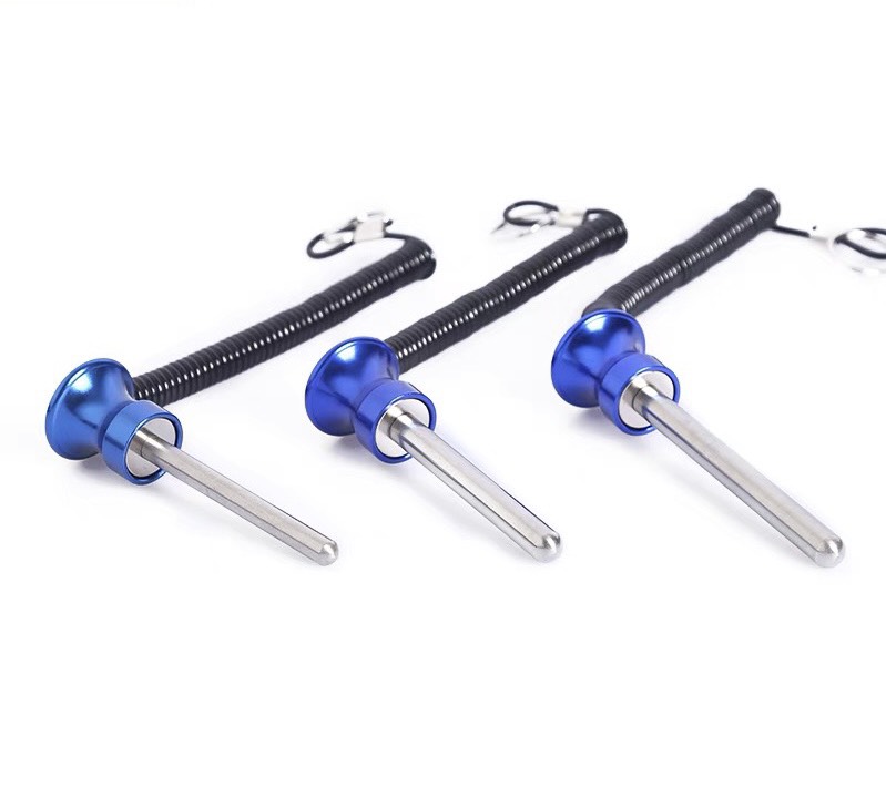 chốt tạ máy tập gym ( núm hợp kim nhôm cao cấp ) chốt tạ khối máy gym , chốt tạ khối đã được tạo.