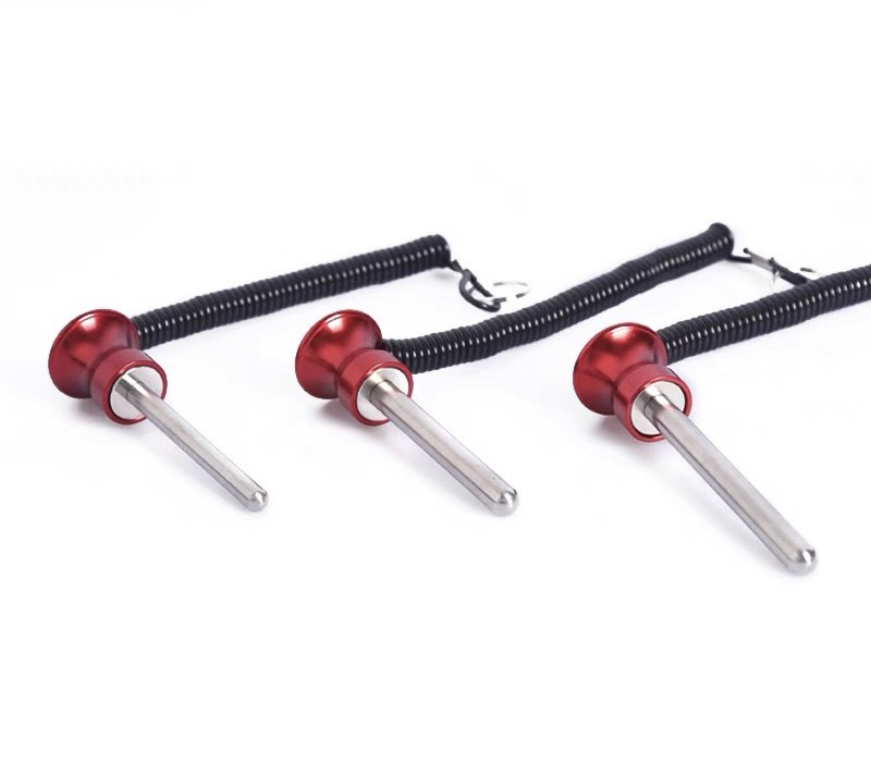 chốt tạ máy tập gym ( núm hợp kim nhôm cao cấp ) chốt tạ khối máy gym , chốt tạ khối đã được tạo.