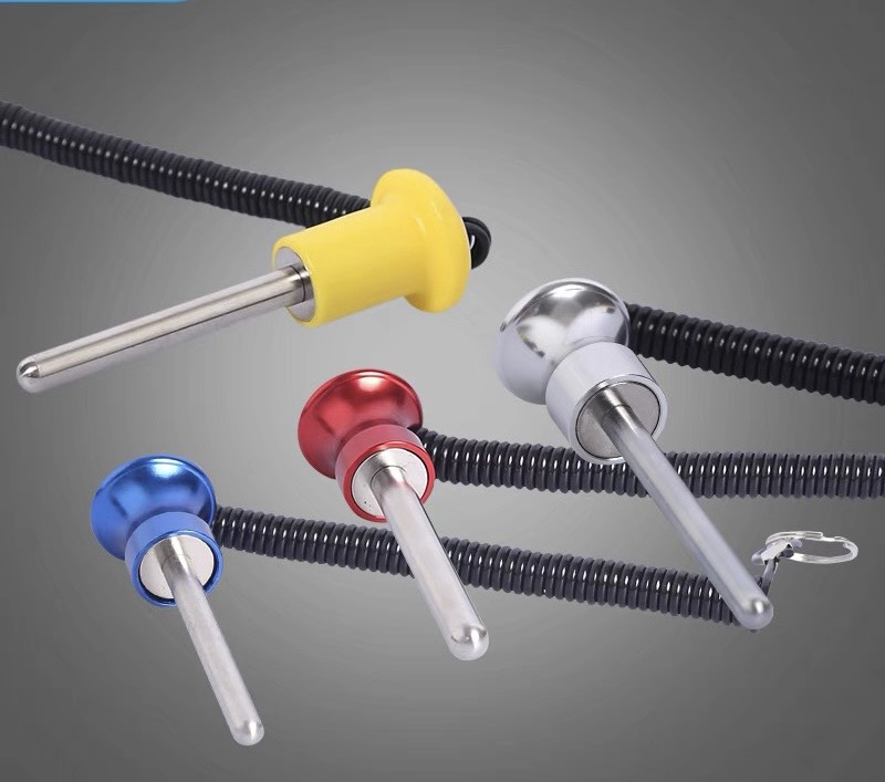 chốt tạ máy tập gym ( núm hợp kim nhôm cao cấp ) chốt tạ khối máy gym , chốt tạ khối đã được tạo.