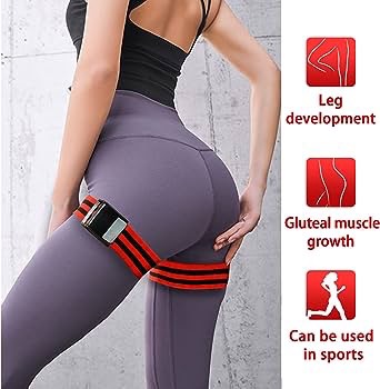 Băng đai bó cơ đùi BFR tập thể hình  Restriction Training Band ( Blood Flow Restriction )