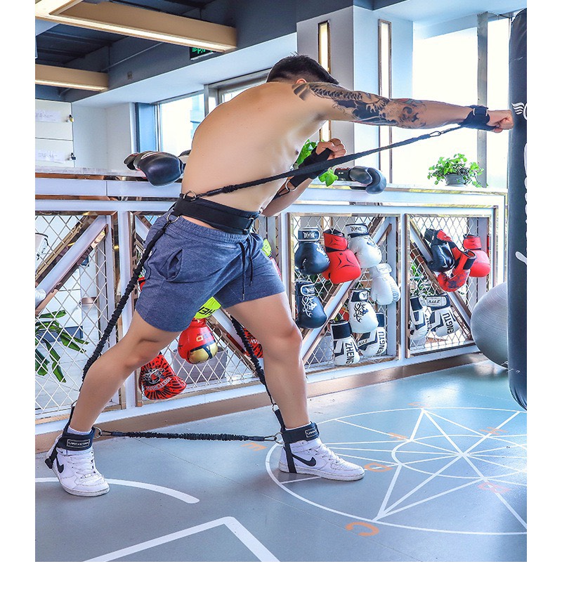 BỘ DÂY KHÁNG LỰC ( loại tốt ) Bộ Dây Đai Kháng Lực Hỗ Trợ Luyện Tập Boxing / Thể Hình / dây kháng lực tập boxing / Mma Dây Đai Kháng Lực Tập Đấm Bốc Luyện Sức Mạnh / FULL BODY BOXING RESISTANCE BANDS /  BOXING RESISTANCE BANDS Bộ dụng cụ dây kháng lực hỗ trợ tập boxing Muay Thai