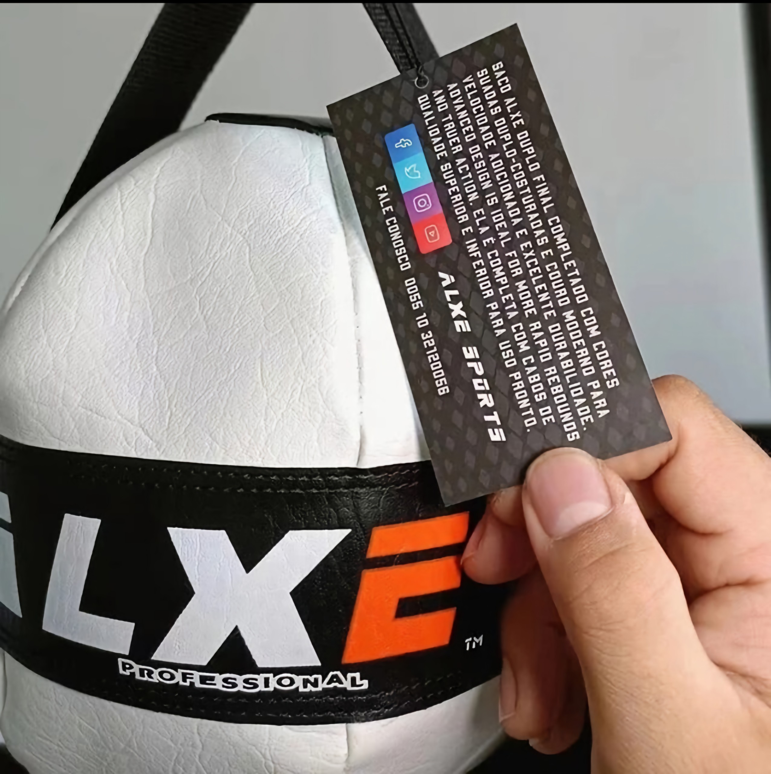 BÓNG PHẢN XẠ AXLE LEATHER DOUBLE END BAG - 8"  BANH PHẢN XẠ , bóng tốc độ cobra bag boxing Double End Bag Cobra Reflex