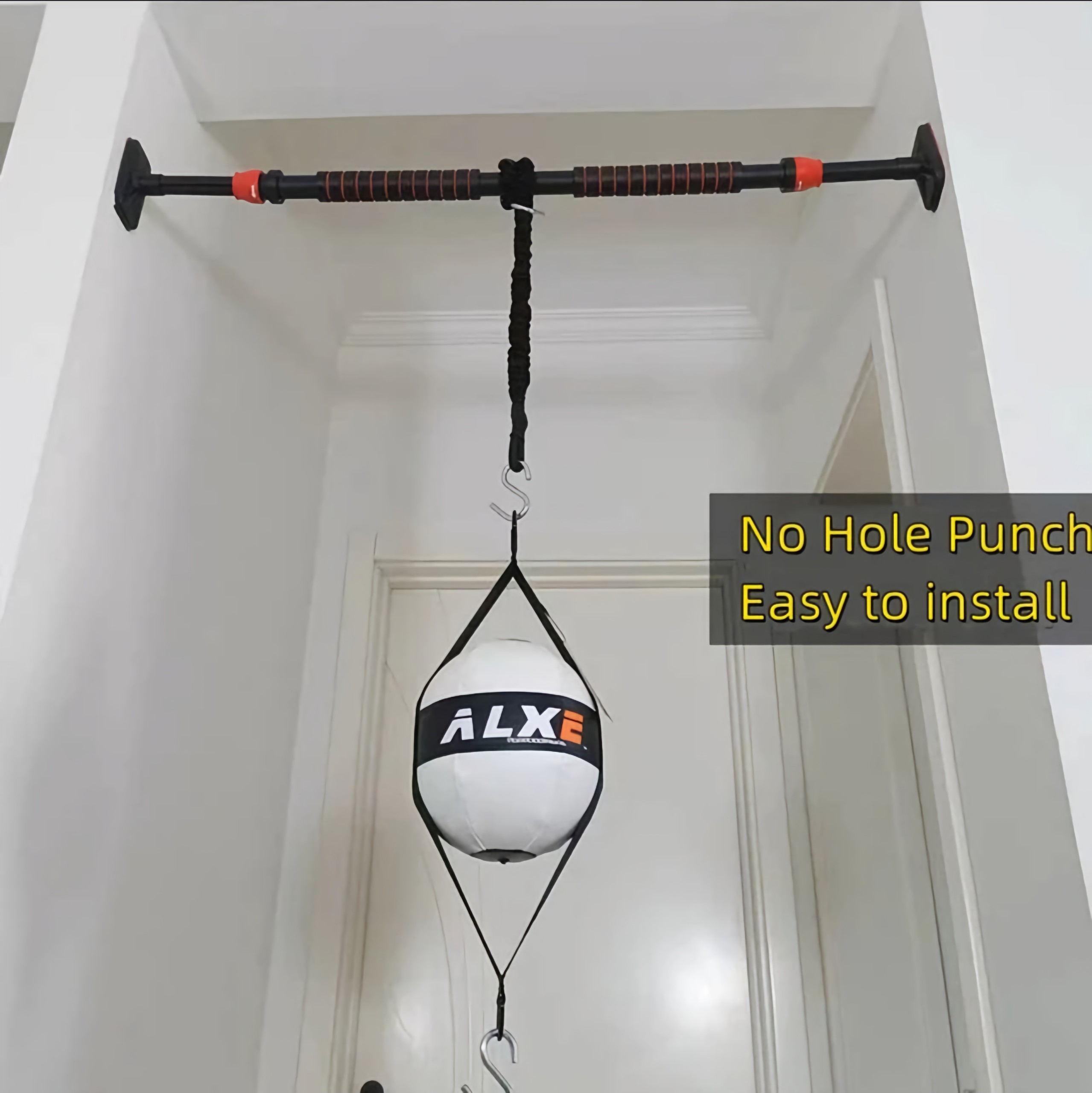 BÓNG PHẢN XẠ AXLE LEATHER DOUBLE END BAG - 8"  BANH PHẢN XẠ , bóng tốc độ cobra bag boxing Double End Bag Cobra Reflex