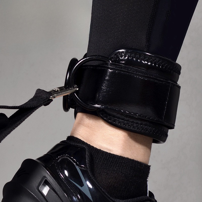 Quấn chân kéo cáp ( loại da ) quấn chân tập mông,quấn cổ chân dây quấn cổ chân hỗ trợ tập mông , dây quấn cổ chân tập gym dây đai đá đùi ,đai quấn cổ chân , dây móc tạ cổ chân tập mông đùi ankle straps gym quấn chân đá mông , quấn cổ chân tập mông