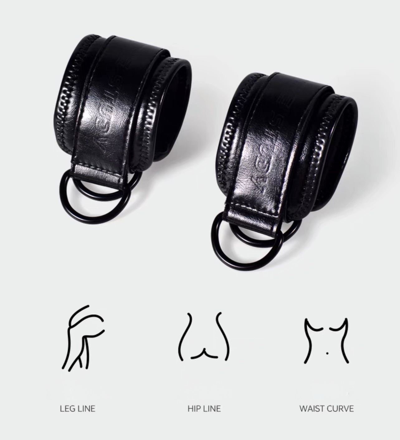 Quấn chân kéo cáp ( loại da ) quấn chân tập mông,quấn cổ chân dây quấn cổ chân hỗ trợ tập mông , dây quấn cổ chân tập gym dây đai đá đùi ,đai quấn cổ chân , dây móc tạ cổ chân tập mông đùi ankle straps gym quấn chân đá mông , quấn cổ chân tập mông