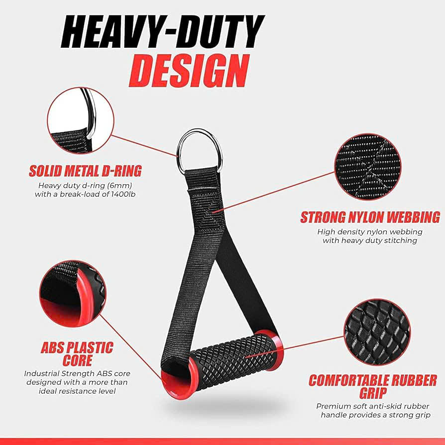 TAY CẦM KÉO  CÁP PHÒNG GYM   (hander bar)  phụ kiện kéo xô - tay cầm kéo cáp - tay nắm kéo xô - tay cầm kéo xô ngực , Tricep Rope Cable Attachment Handle Bar Resistance Gym Training Band , The gym handle can , Tay Cầm Xô Đơn Kéo Cáp Tập Lưng Xô Tại Phòng GYM