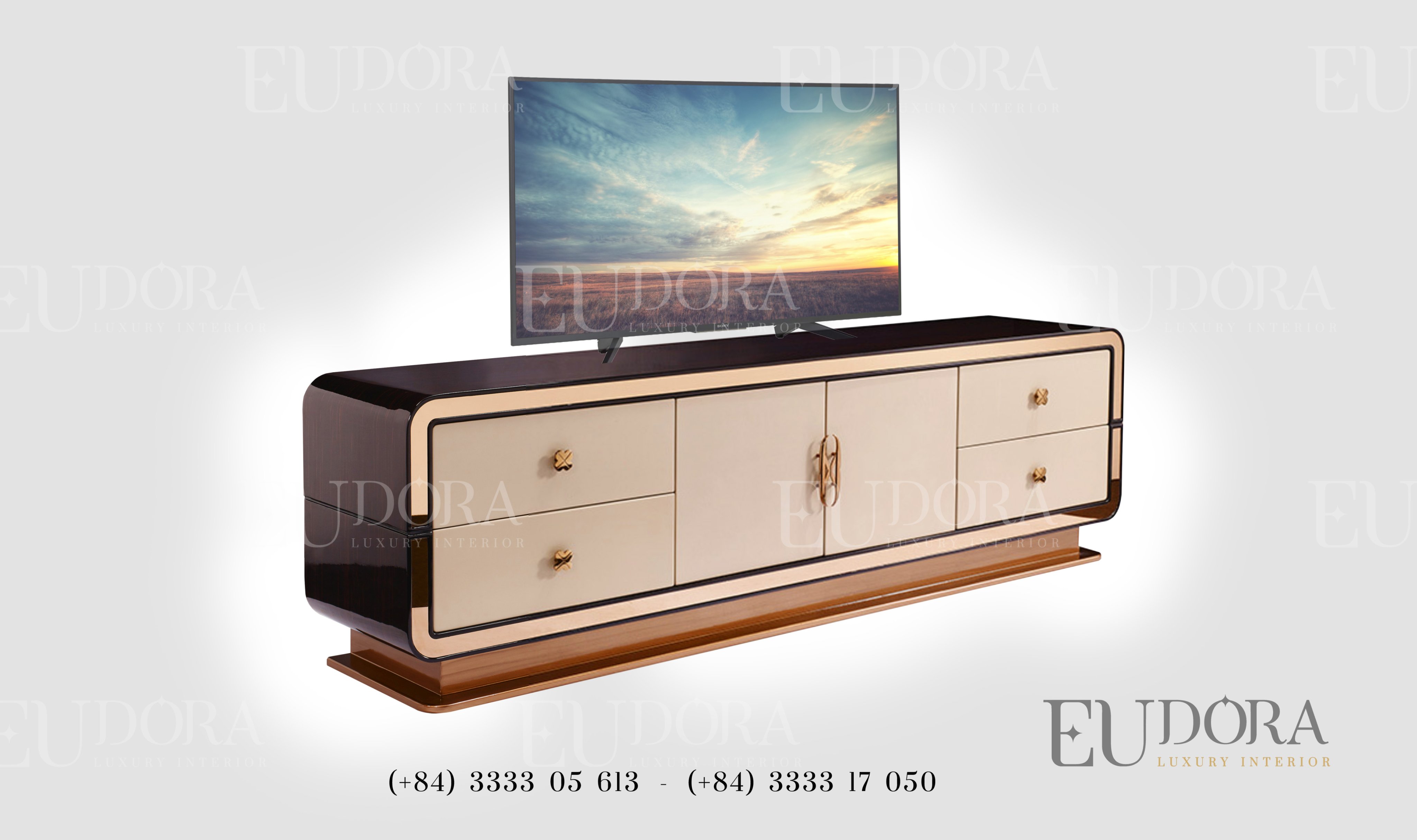 EU-TV-116 Kệ Tivi cao cấp phong cách Châu Âu | EUDORA