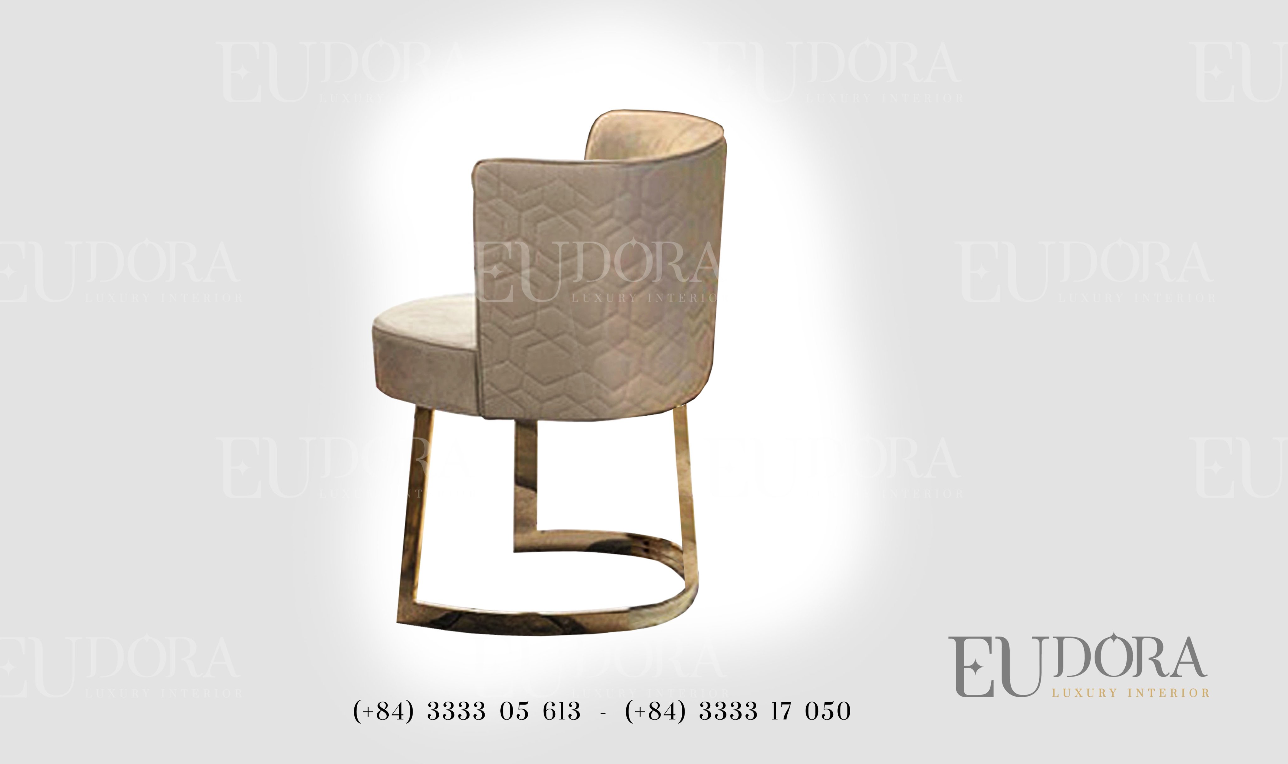 EU-BA-120 Bộ bàn ghế ăn cao cấp hiện đại phong cách Longhi (Italy)