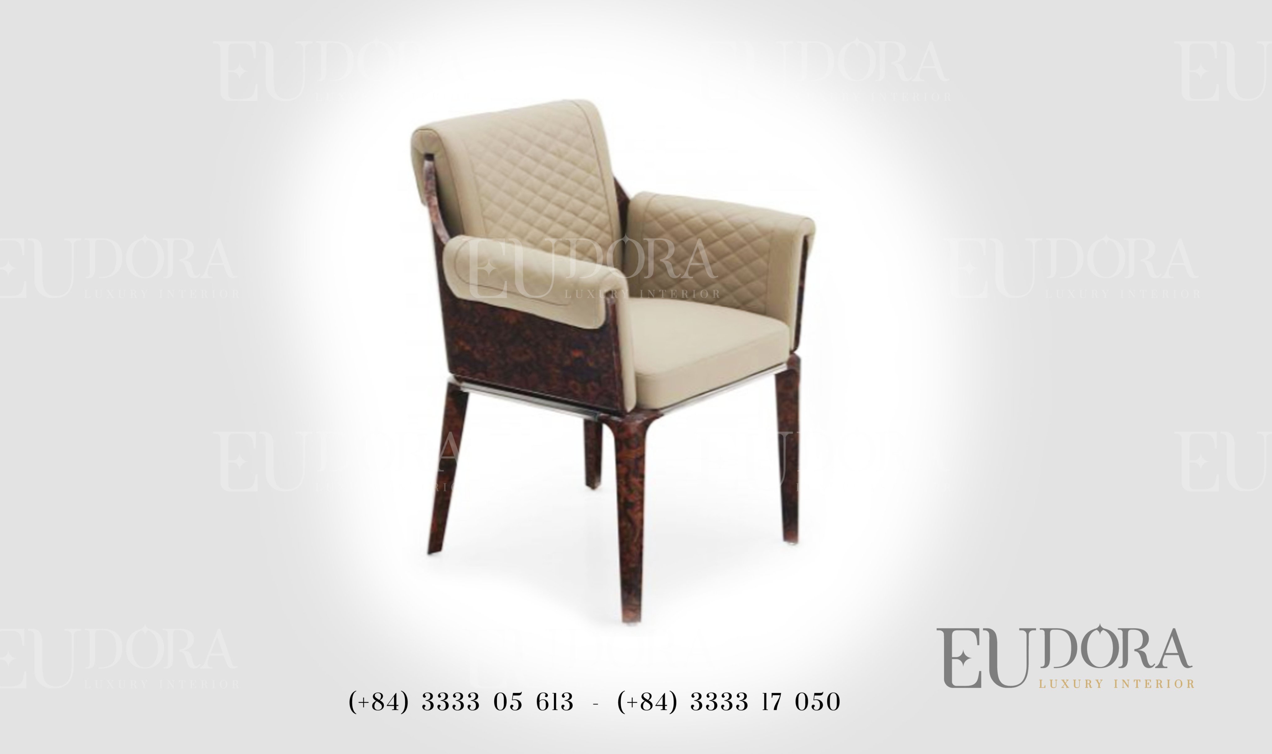 EU-BA-109 Bộ bàn ăn hiện đại theo phong cách Bugati (Pháp)