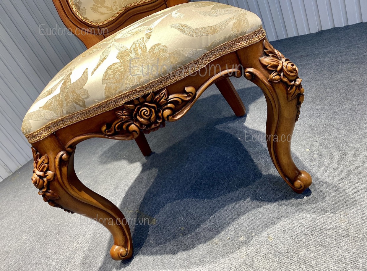 EU-BA-128 Bộ bàn ăn cổ điển phong cách Châu Âu