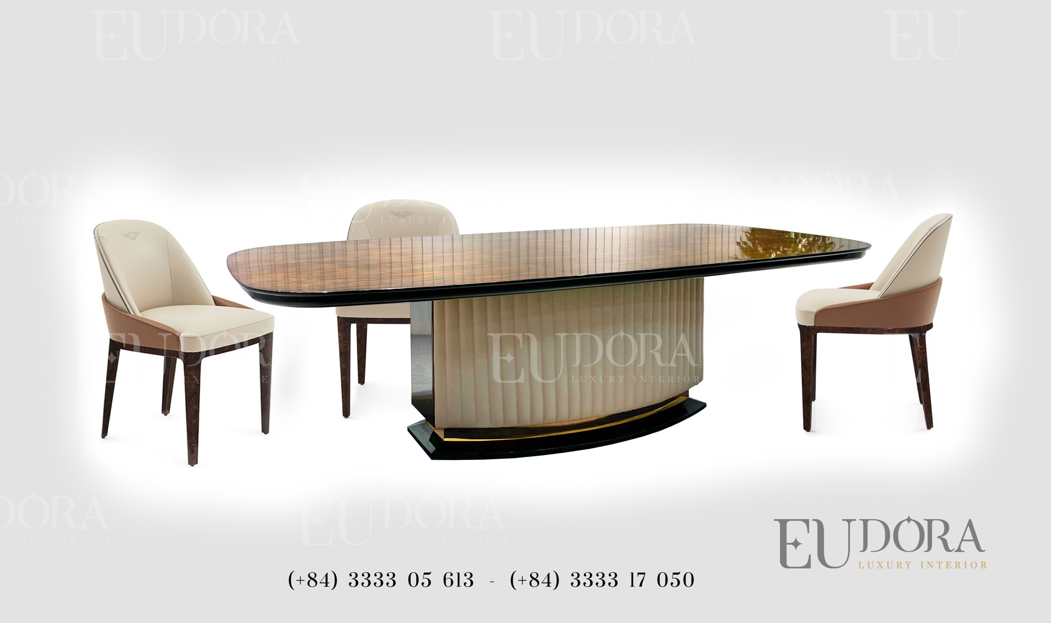 EU-BA-103 Bàn ăn cao cấp phong cách Châu Âu