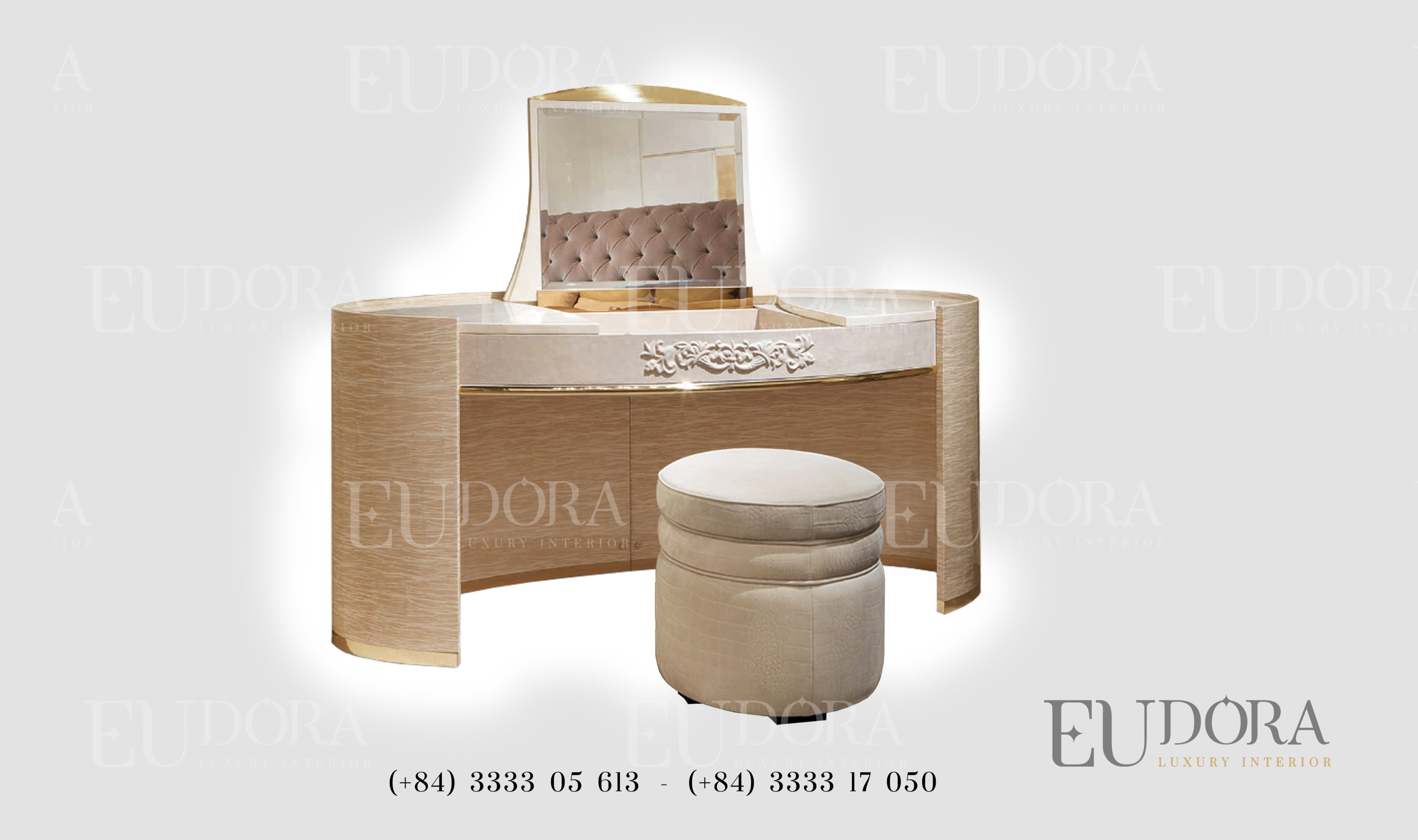 EU-BP-104 Bàn phấn cao cấp phong cách Cornelio Cappellini (Ý)