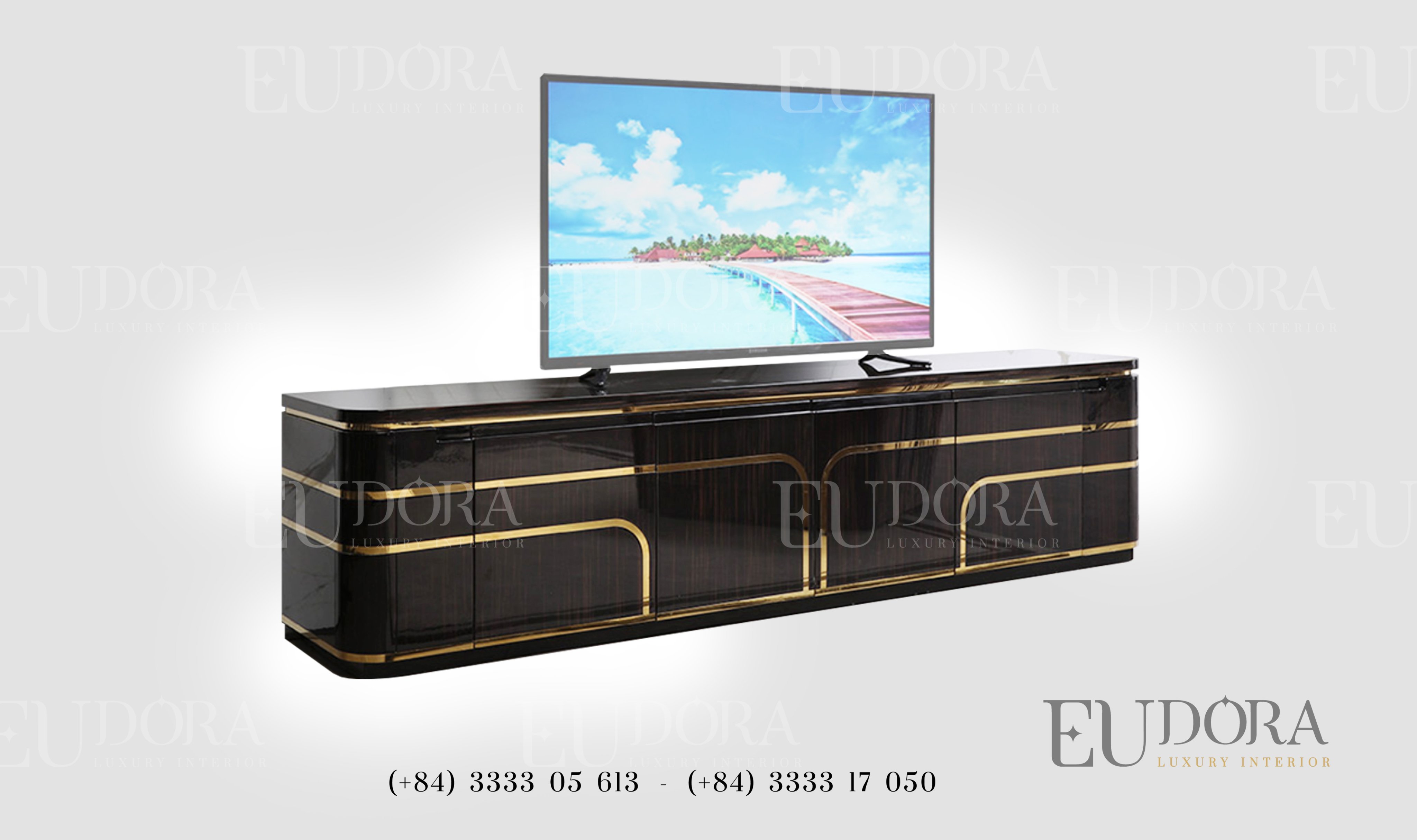 EU-TV-102 Kệ Tivi sang trọng phong cách Châu Âu