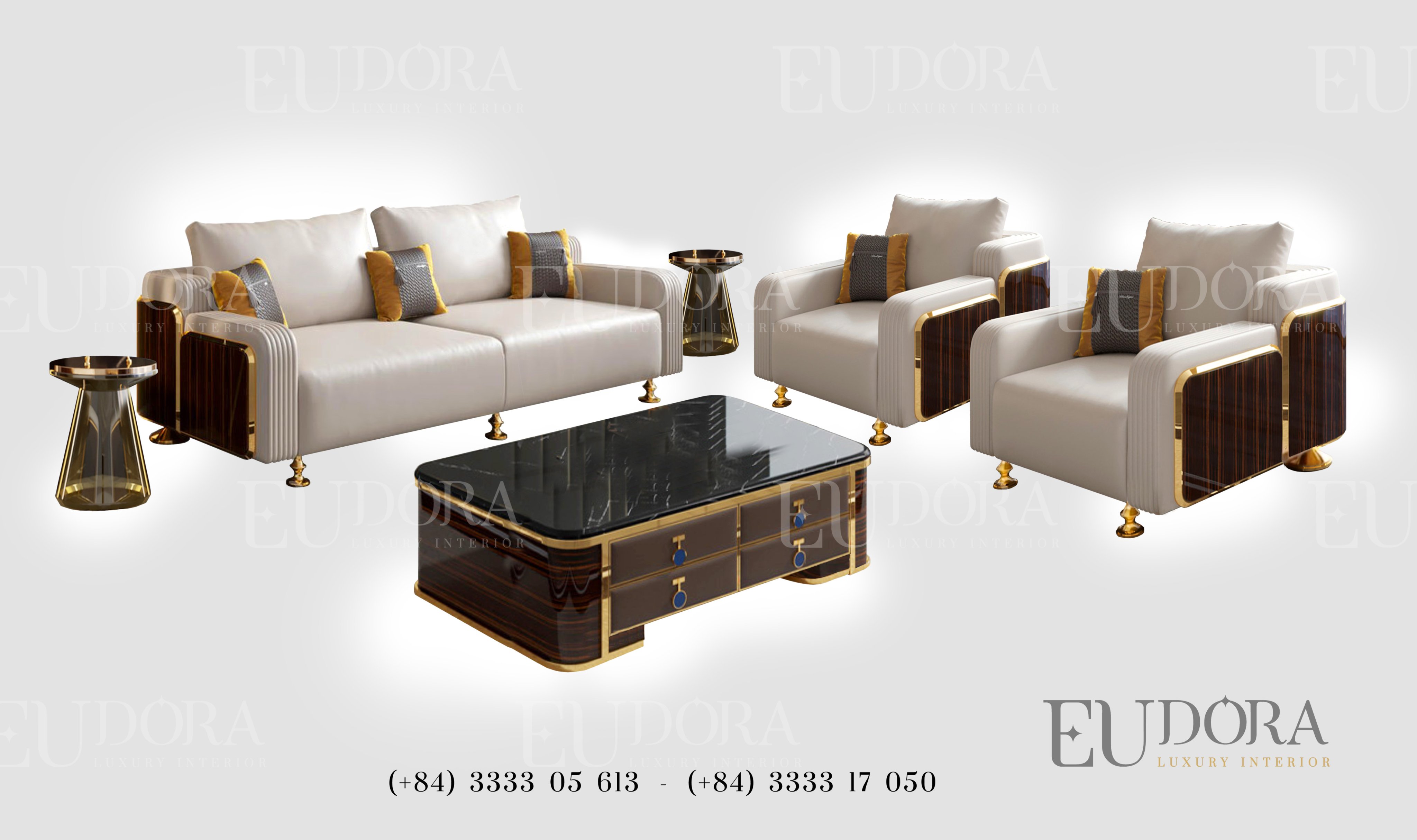 EU-SF-114 Sofa cao cấp phong cách Châu Âu