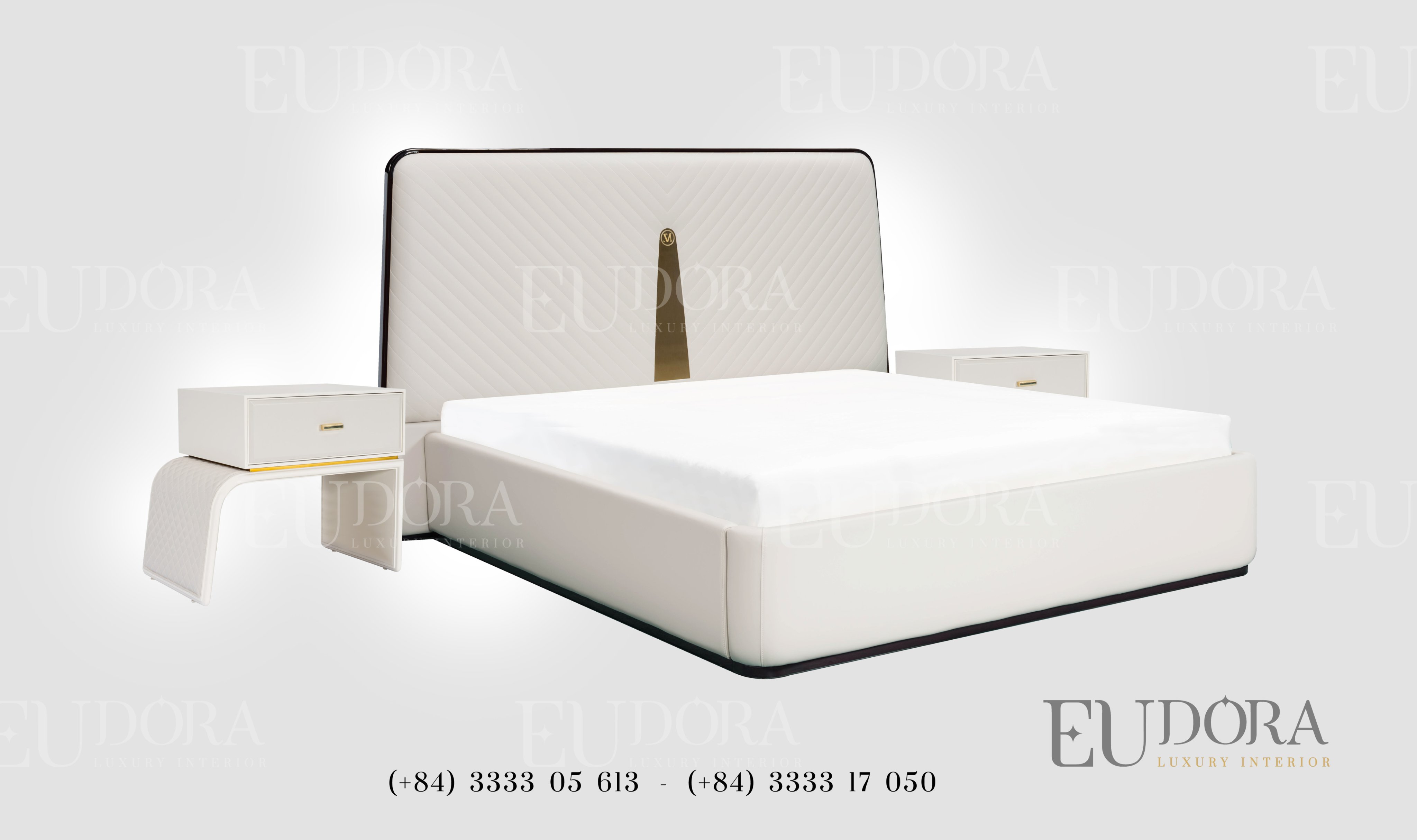 EU-GN-119 Giường ngủ cao cấp theo phong cách Mizoon (Ý)