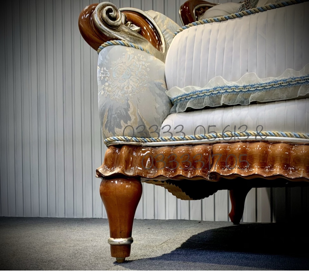 EU-SF-126 Bộ Sofa cổ điển cao cấp phong cách châu âu