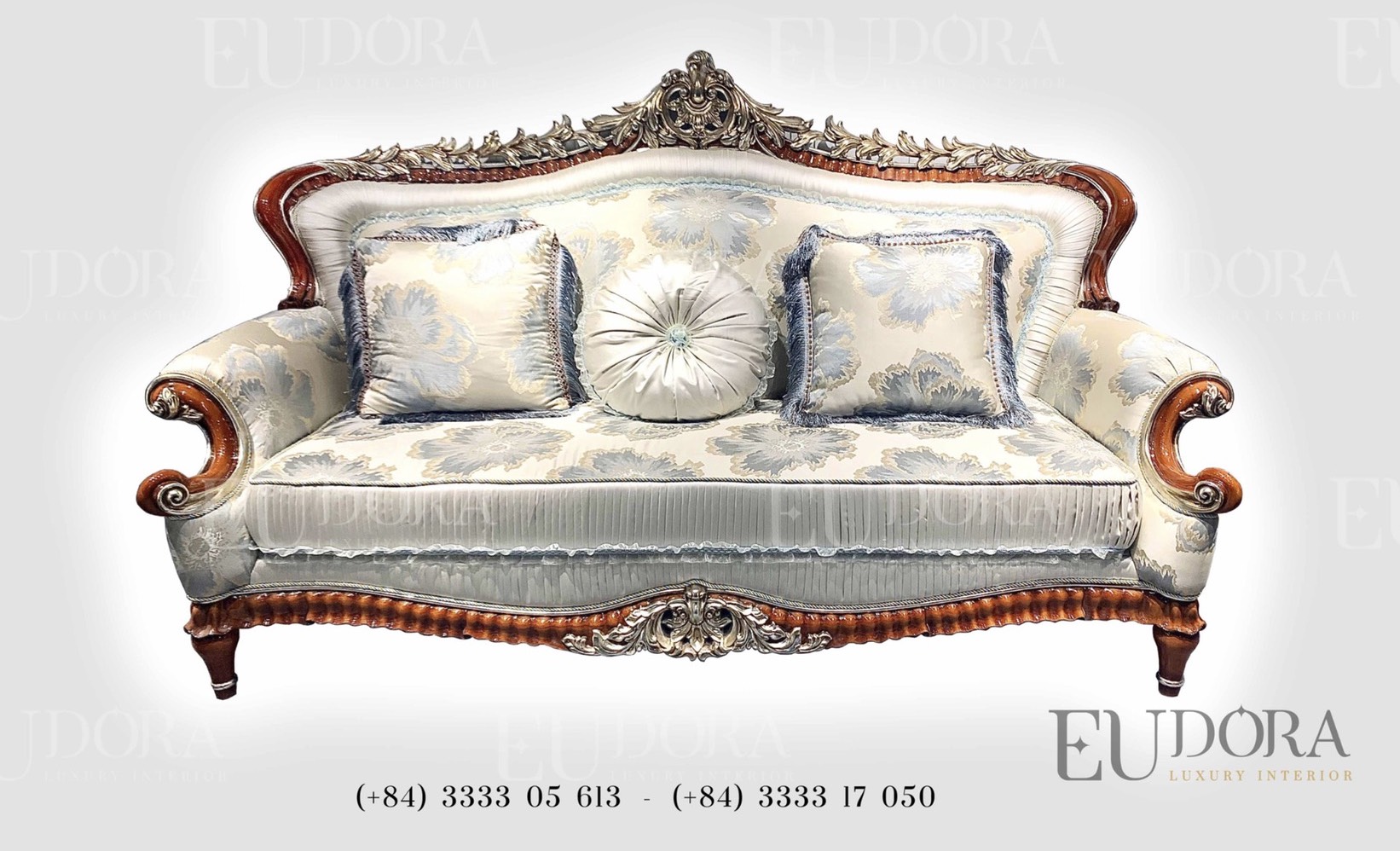 EU-SF-126 Bộ Sofa cổ điển cao cấp phong cách châu âu