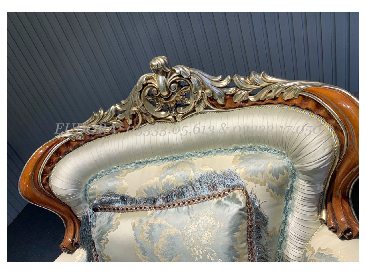 EU-SF-126 Bộ Sofa cổ điển cao cấp phong cách châu âu