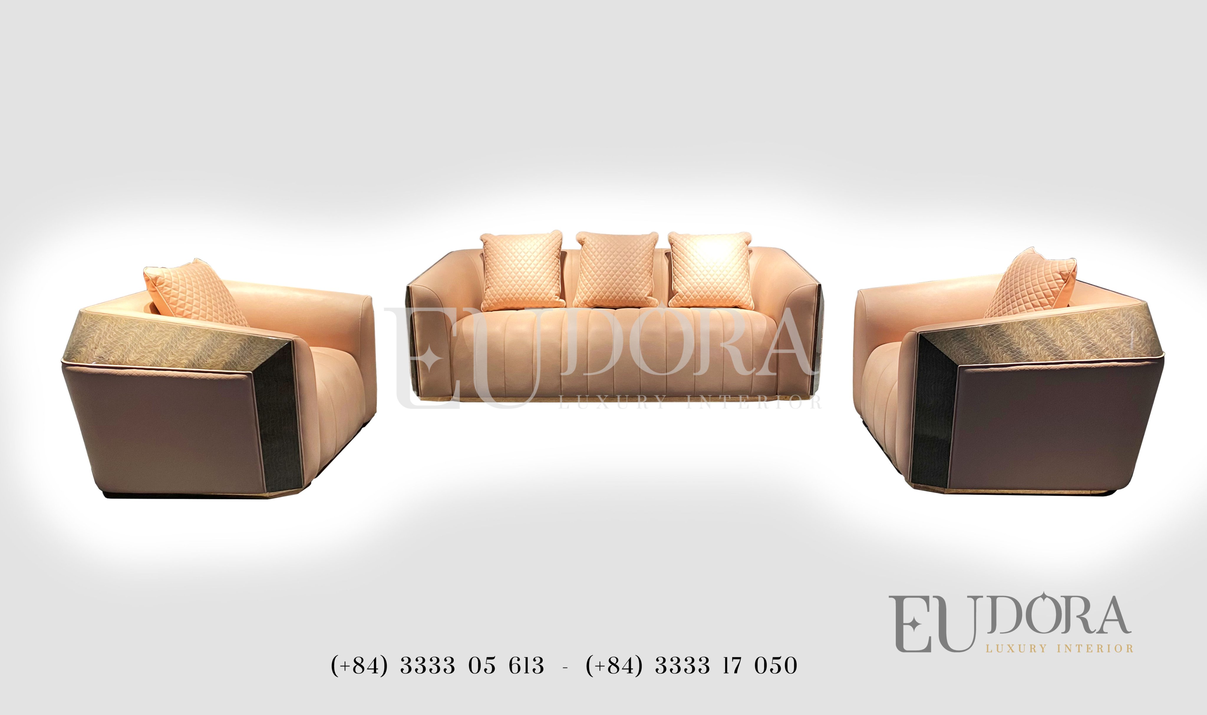 EU-SF-112 Sofa phòng khách phong cách Longhi (Italy)