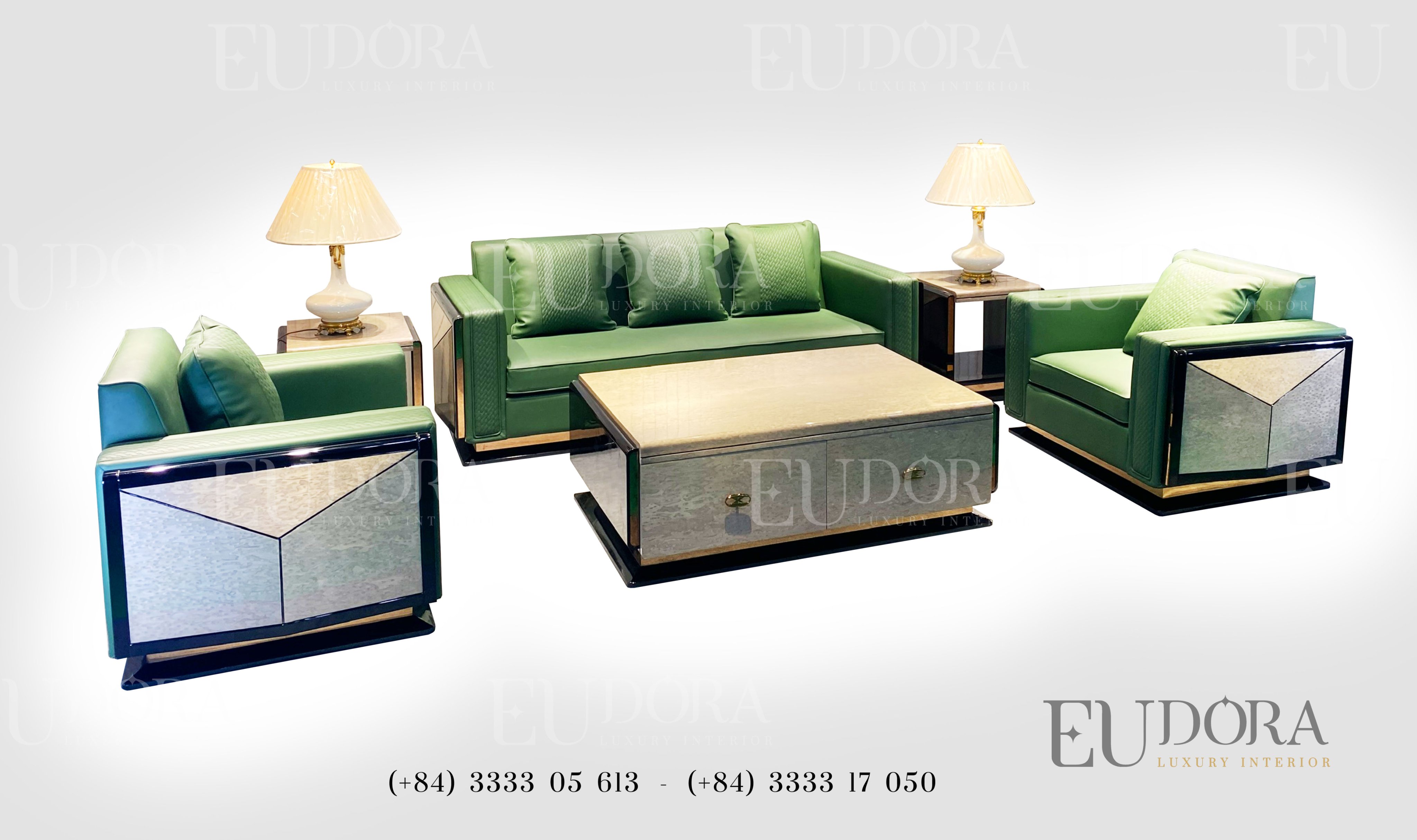 EU-SF-105 Sofa cao cấp phong cách Châu Âu