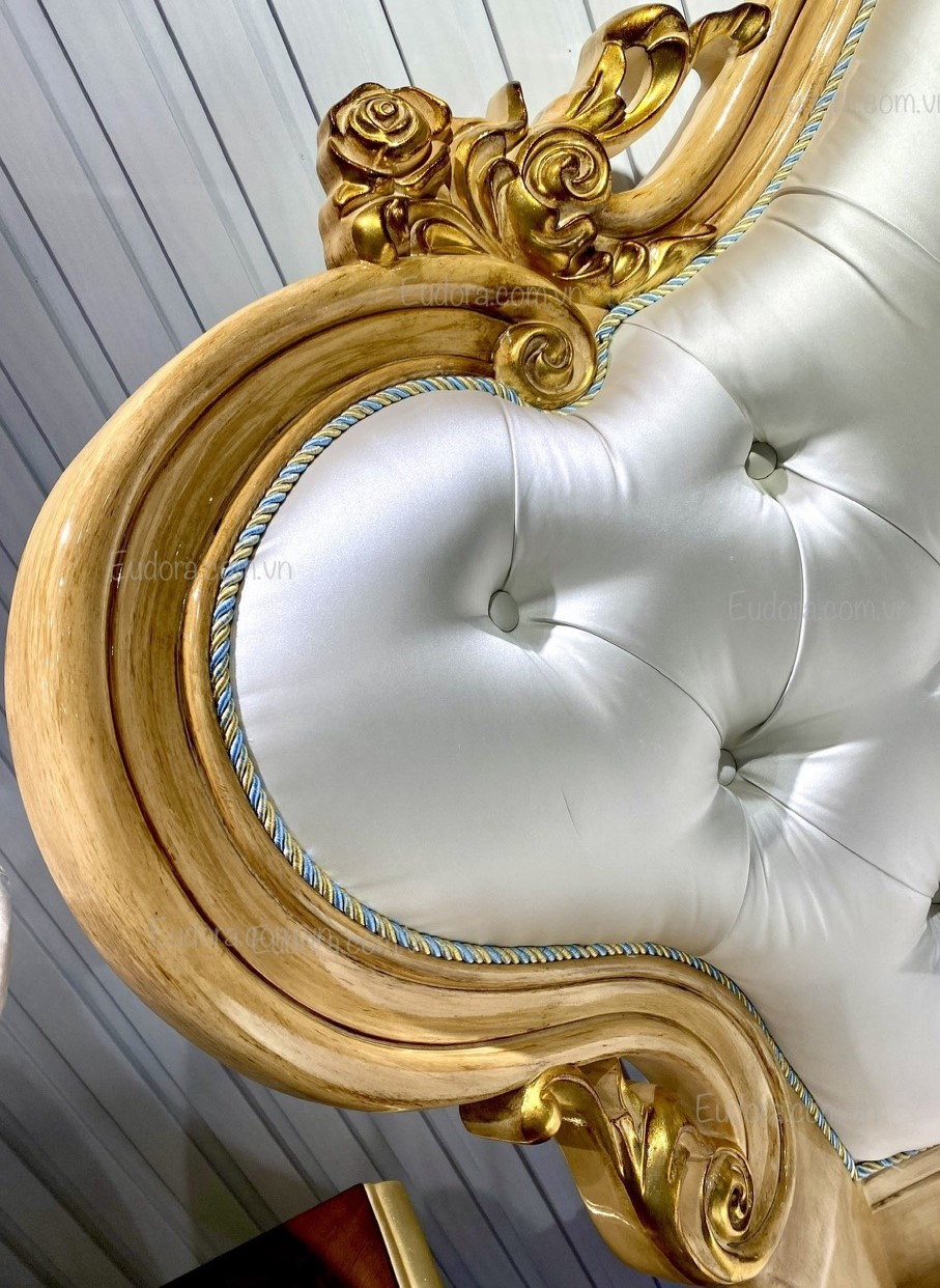 EU-GN-131 Giường ngủ cổ điển cao cấp phong cách Châu Âu