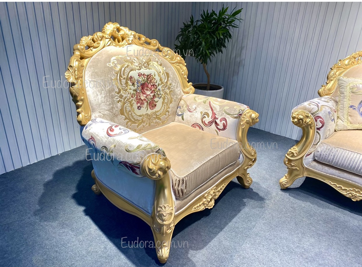 EU-SF-130 Bộ sofa cổ điển cao cấp theo phong cách Châu Âu