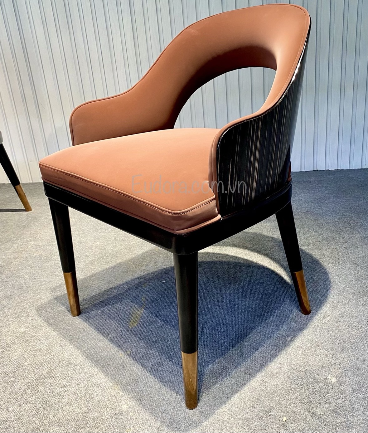 EU-BA-101 Bộ bàn ghế ăn cao cấp phong cách Fendi (Ý)