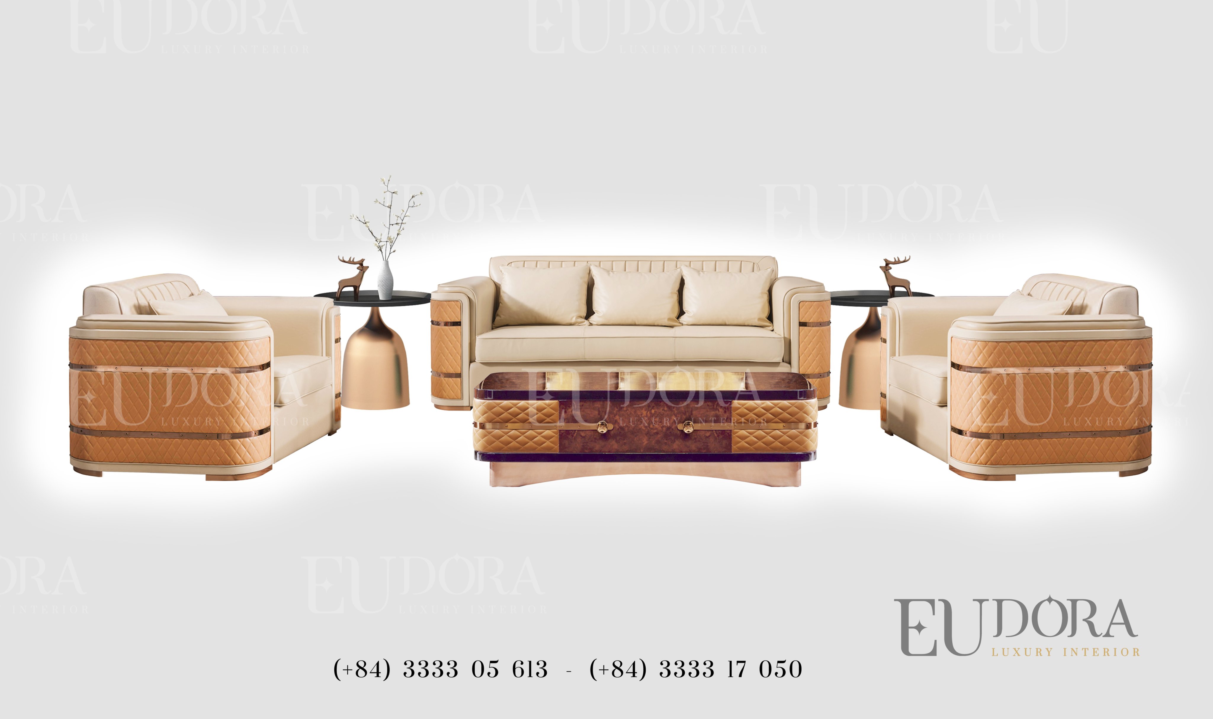 EU-SF-113 Bộ Sofa hiện đại phong cách Châu Âu