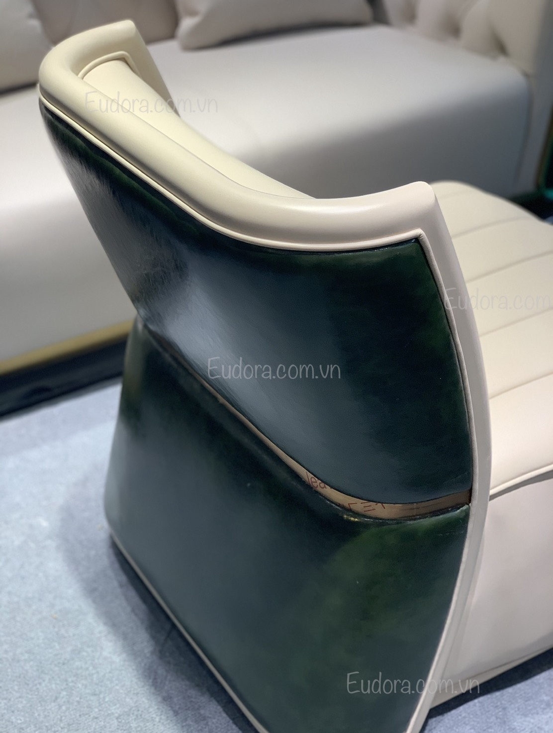 EU-SF-116 Sofa cao cấp da nhập khẩu kiểu ý hiện đại