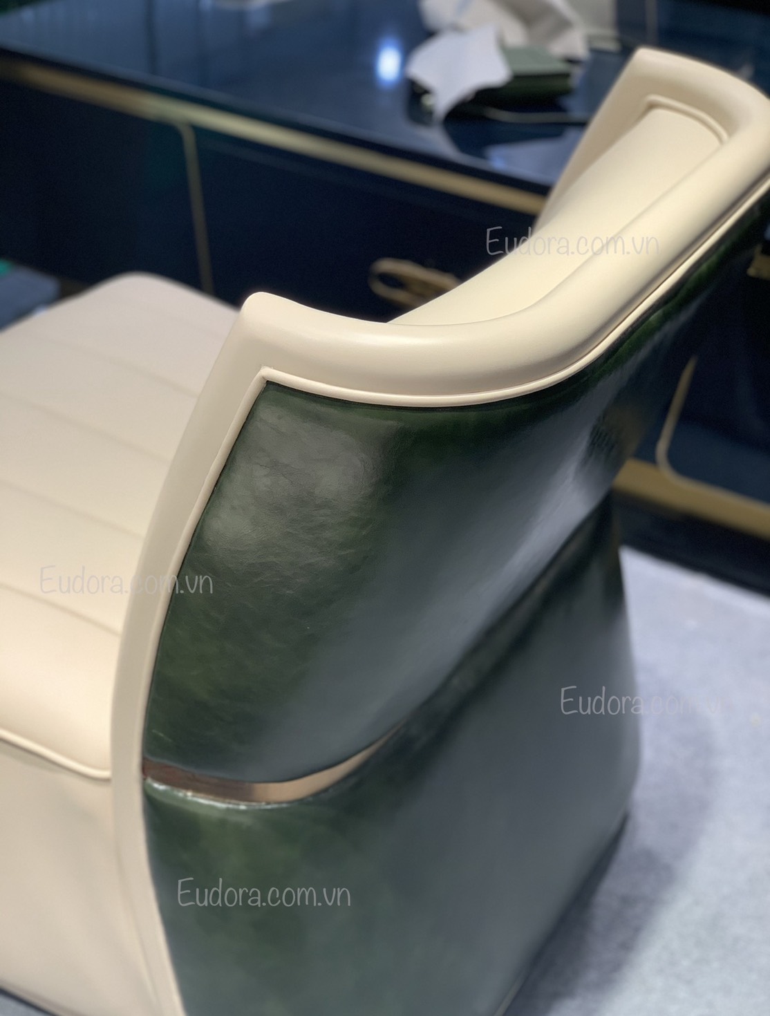 EU-SF-116 Sofa cao cấp da nhập khẩu kiểu ý hiện đại