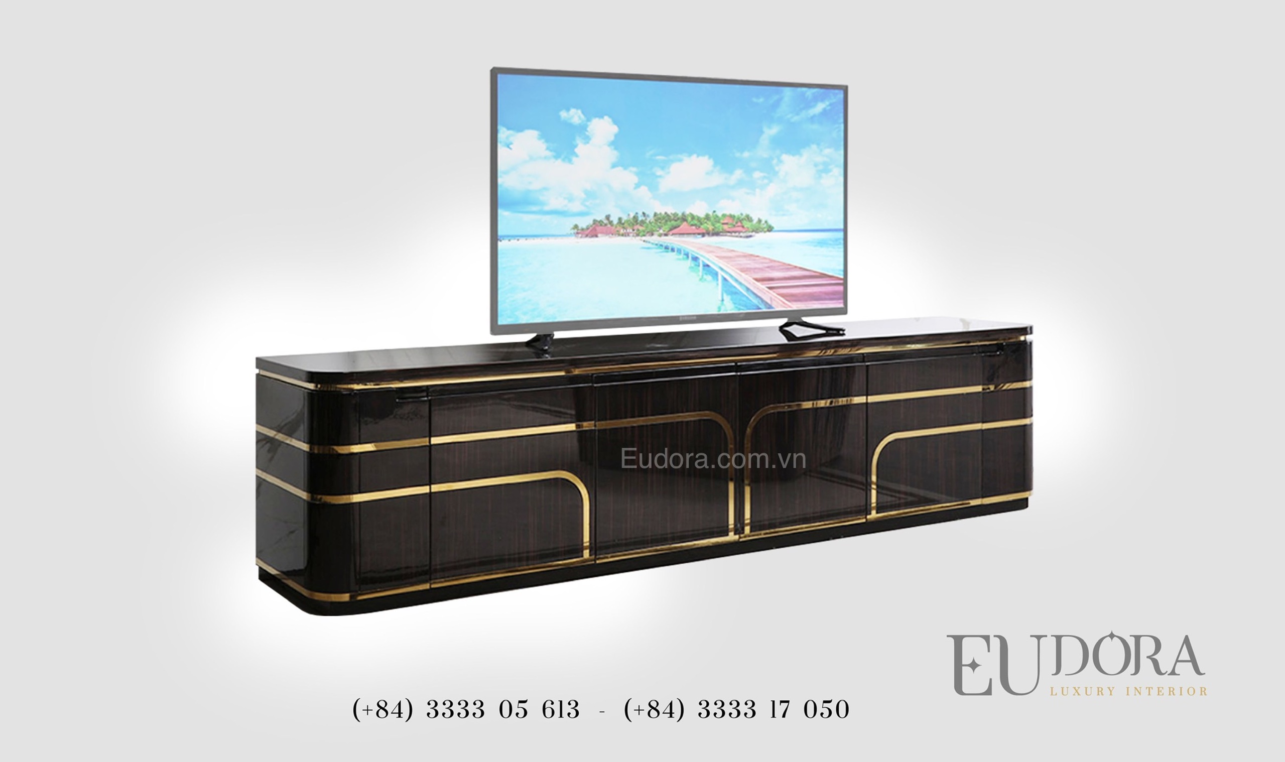 EU-TV-102 Kệ Tivi sang trọng phong cách Châu Âu