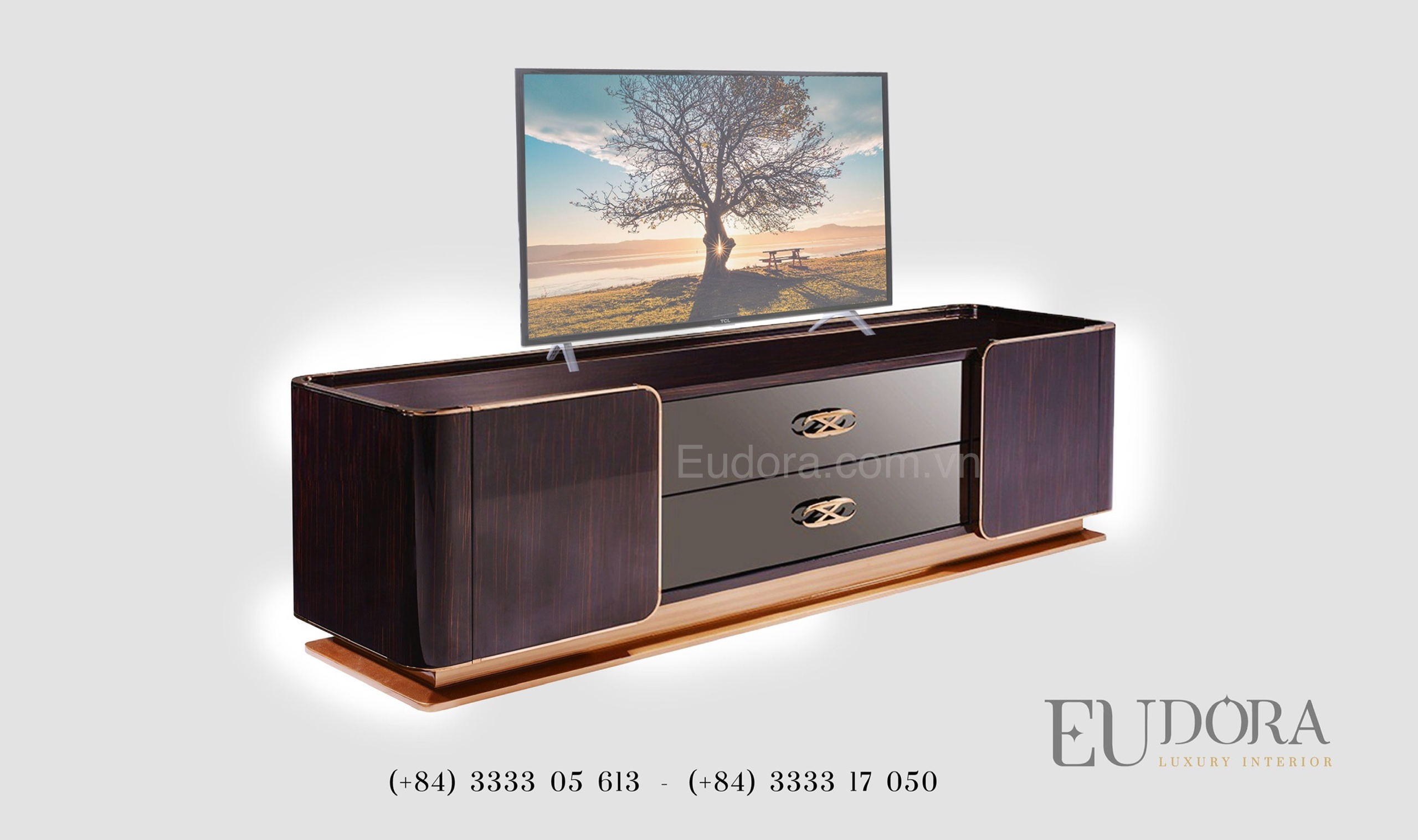 EU-TV-107 Kệ Tivi sang trọng theo phong cách Châu Âu