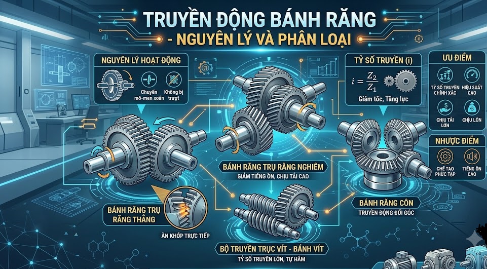 truyền động bánh răng