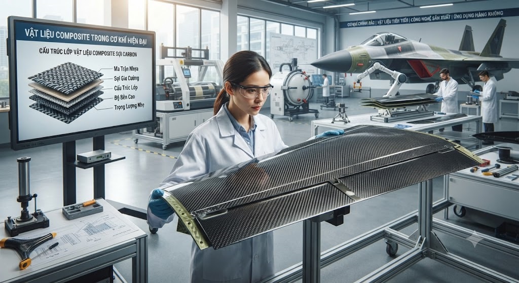 Vật liệu Composite trong cơ khí hiện đại