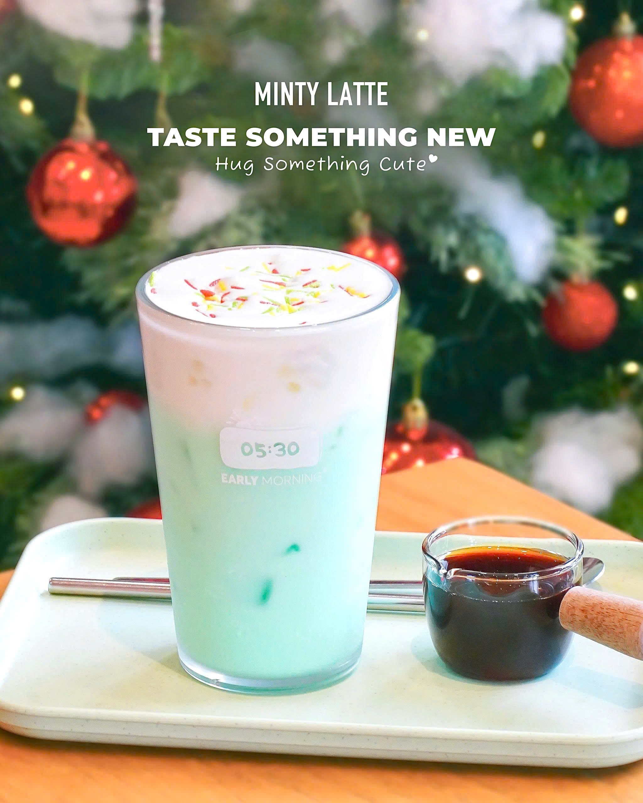 Minty Latte Early Morning