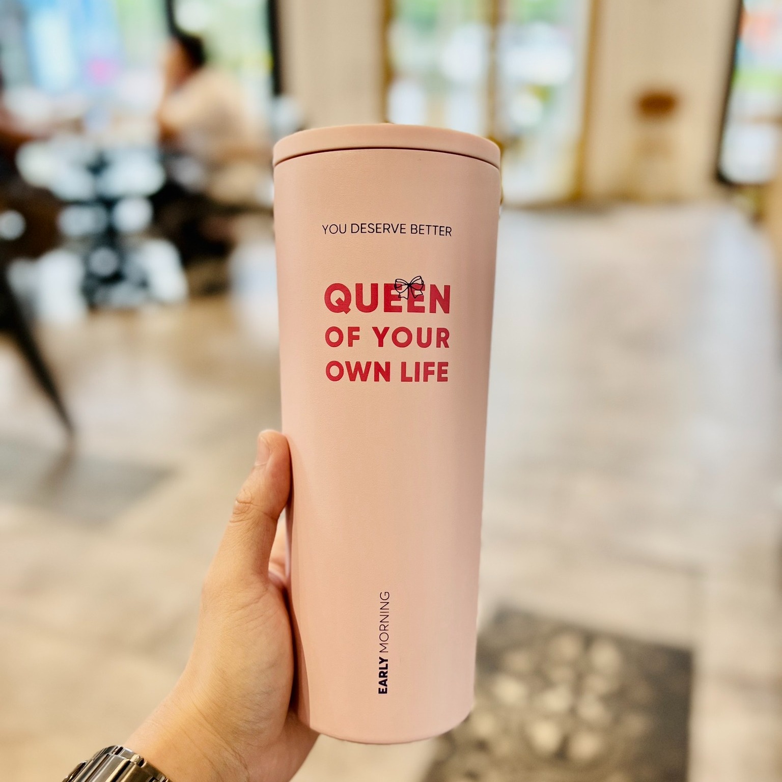 Ly Giữ Nhiệt Early Morning 24oz (700ml) Simple Modern w/ Straw