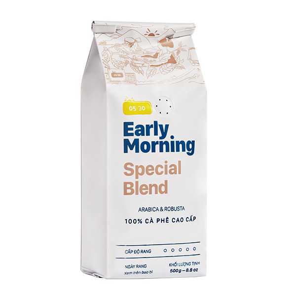 Cà phê Special Blend 500g (Robusta Premium & Arabica Bourbon | Nguyên hạt/ Xay bột)