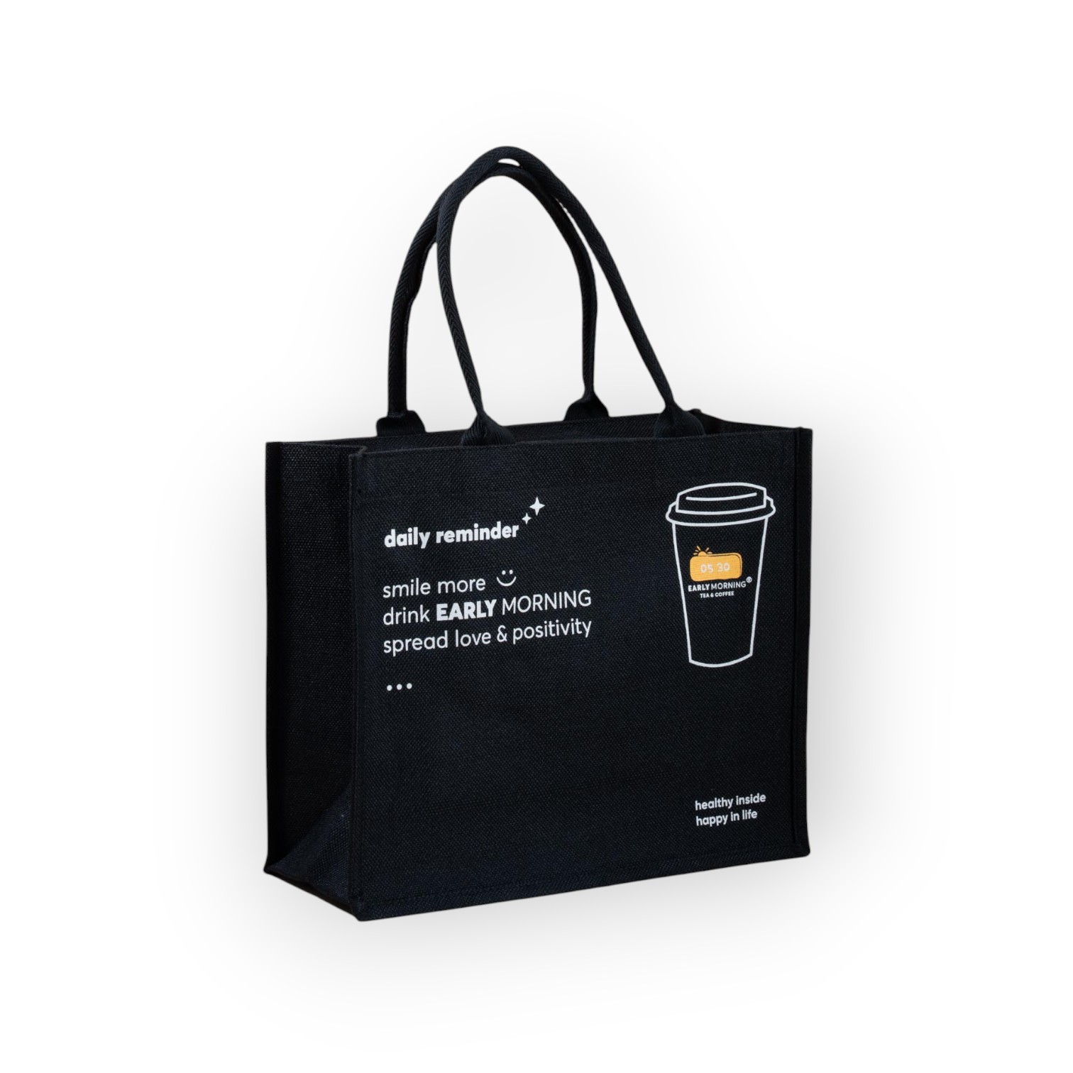 Túi vải Canvas Early Morning Daily Reminder