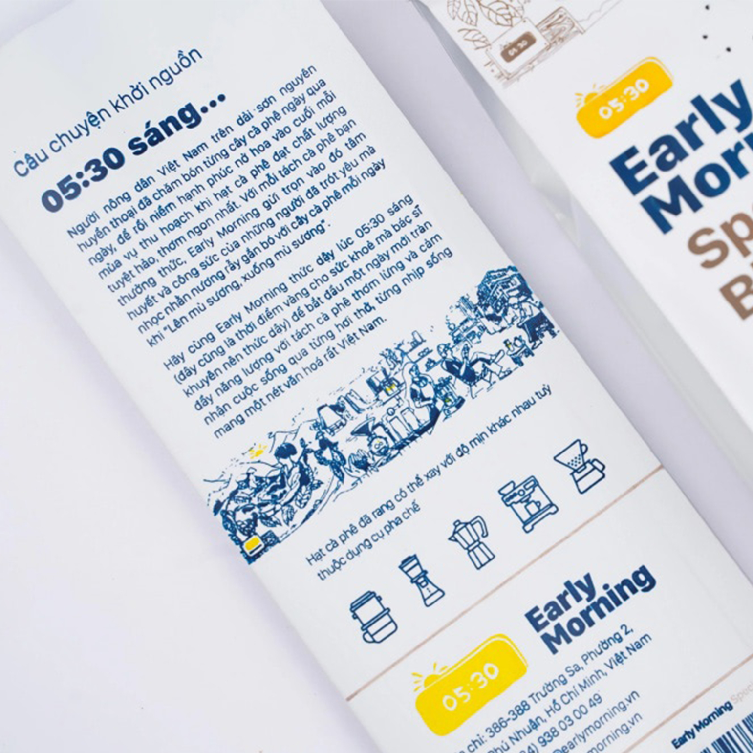 Cà phê Special Blend 500g (Nguyên hạt/ Xay bột) | Early Morning Special Blend Coffee