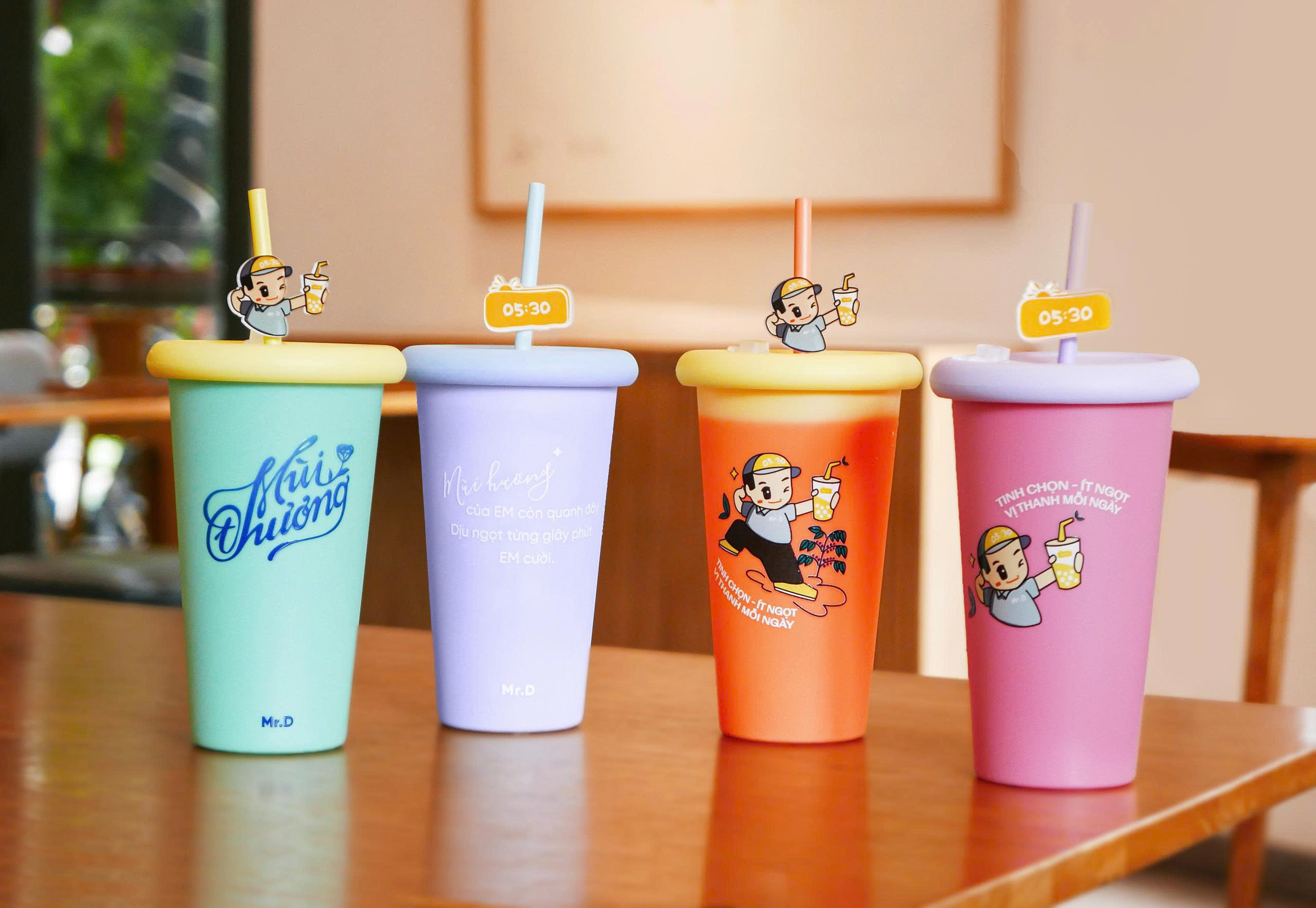 Ly Đổi Màu Lạnh (Reusable Color-Changing Cup)