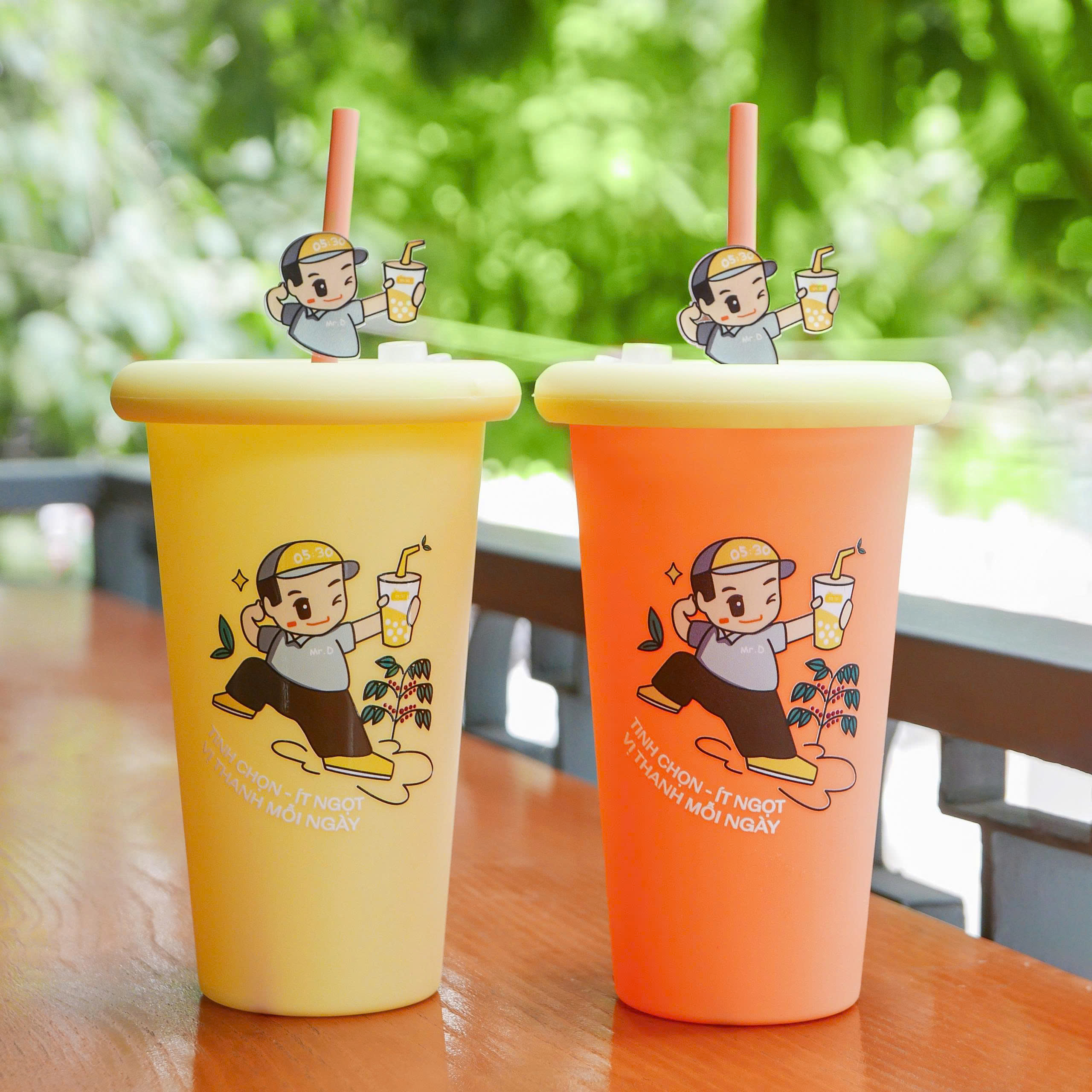 Ly Đổi Màu Lạnh (Reusable Color-Changing Cup)