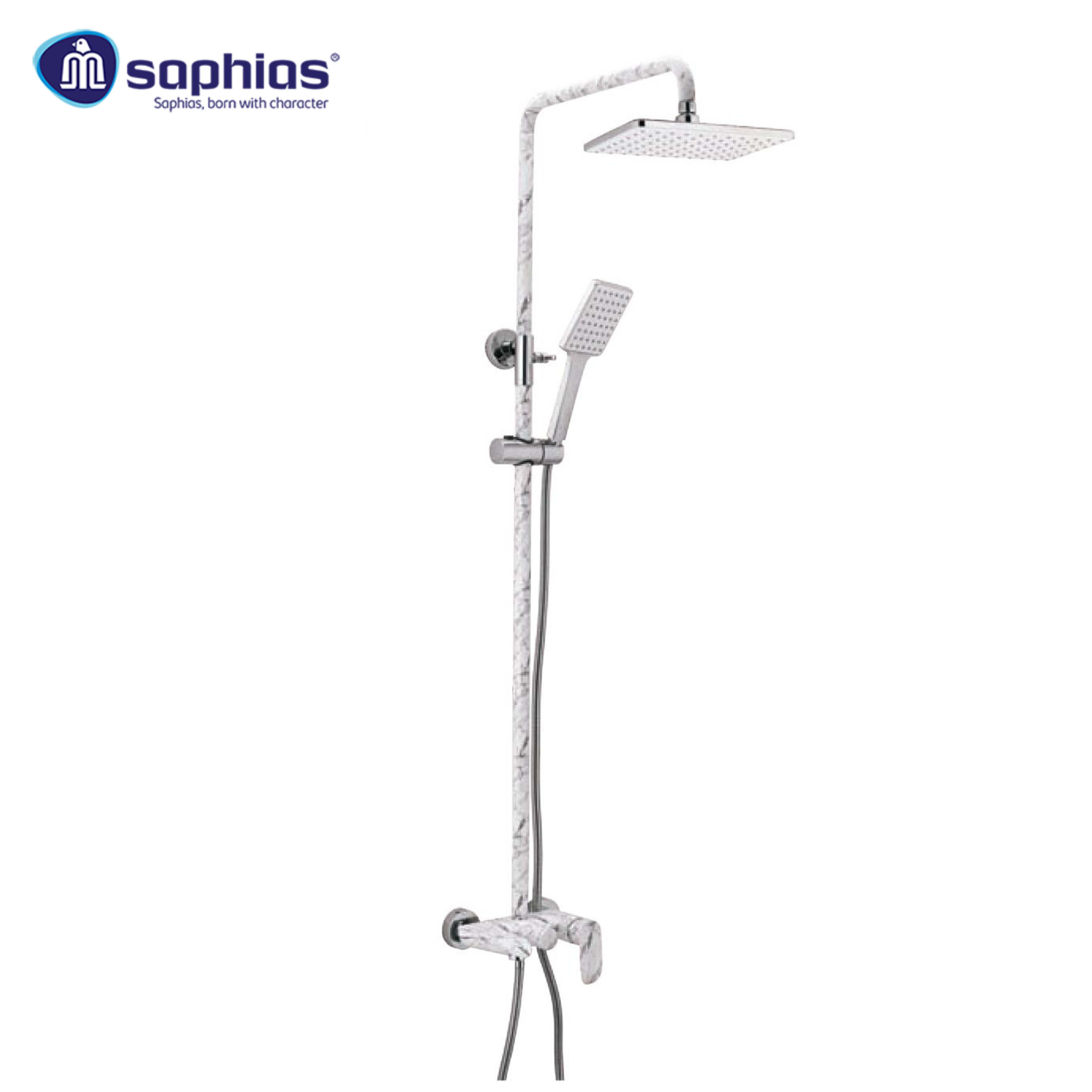 Sen Cây Vân Đá Trắng Đen Saphias SP-750V3