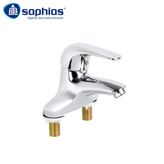 Vòi Lavabo 3 Lỗ Nóng Lạnh Saphias SF-343