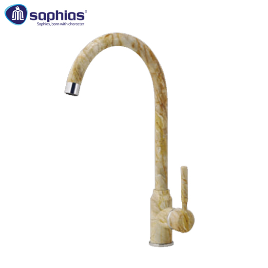 Vòi Rửa Bát Nóng Lạnh Vân Đá Nâu Saphias SP-488V1