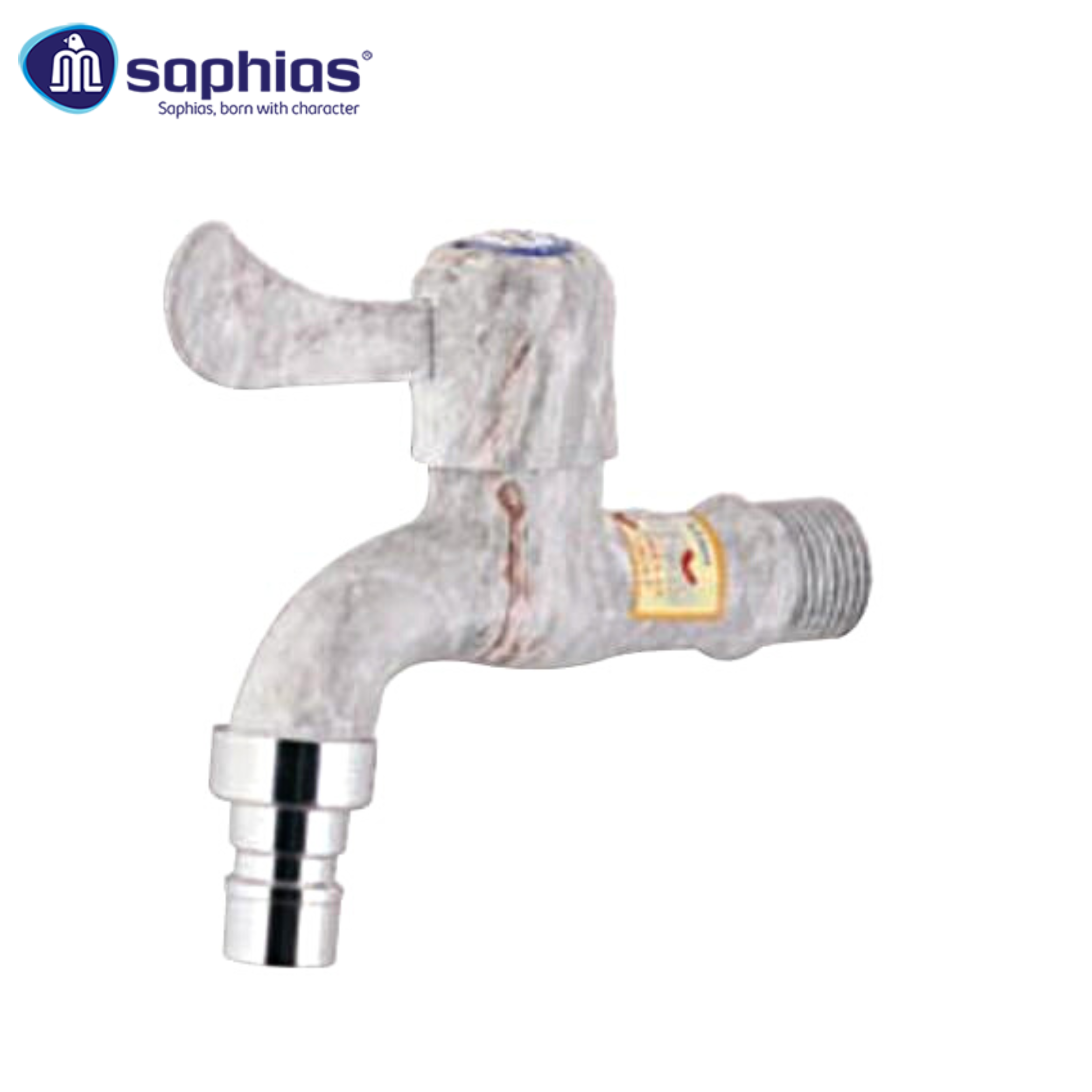 Vòi Hồ Vân Đá Ghi Đỏ Saphias SF-5709G01