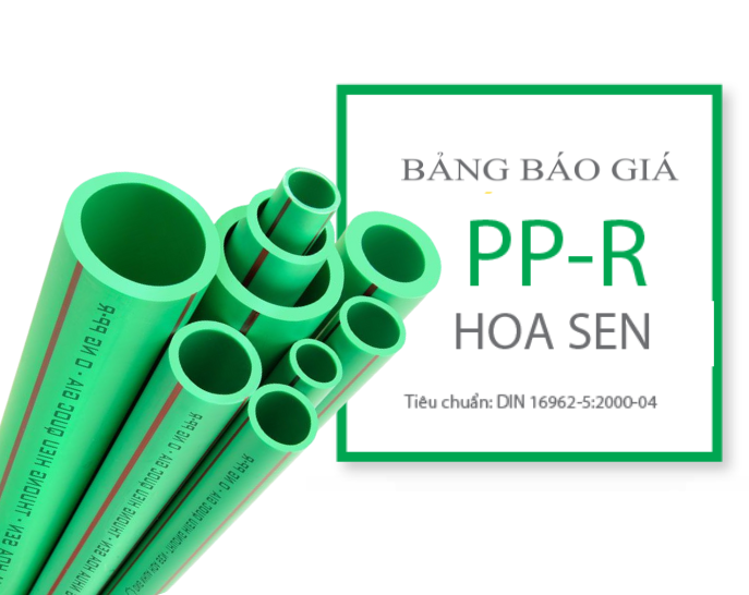 BẢNG BÁO GIÁ ỐNG PPR