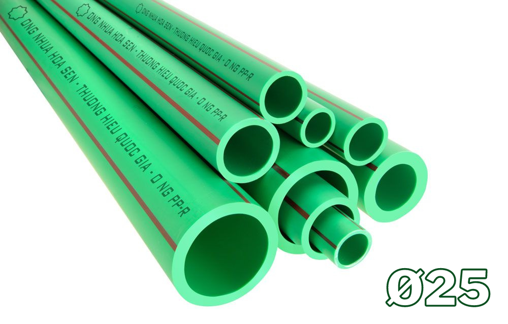 Ống nhiệt 25 PPR