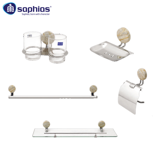 Bộ Phụ Kiện Nhà Tắm 5 Món Saphias SP-3050V1